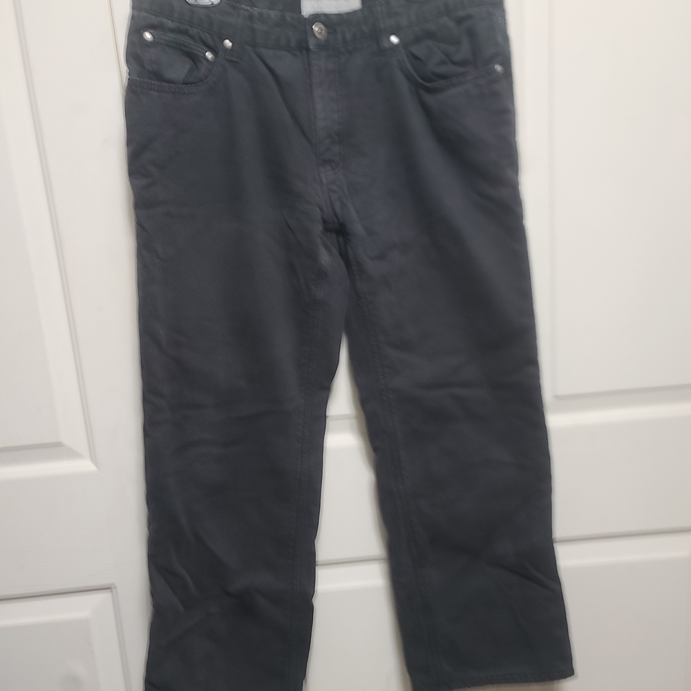 Men's Straight Fit Jeans - Charcoal
